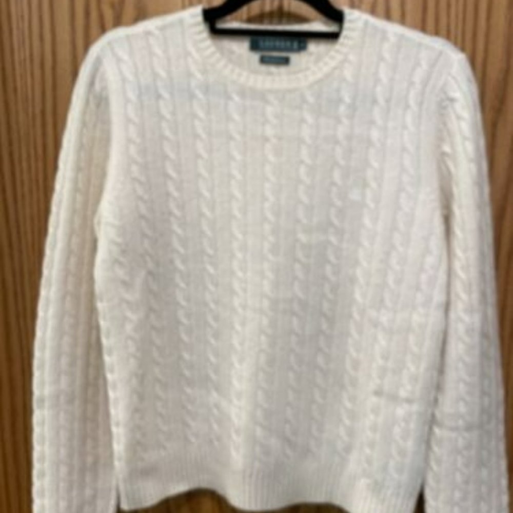 Lauren Ralph Lauren Women's Large 100% Cashmere sweater